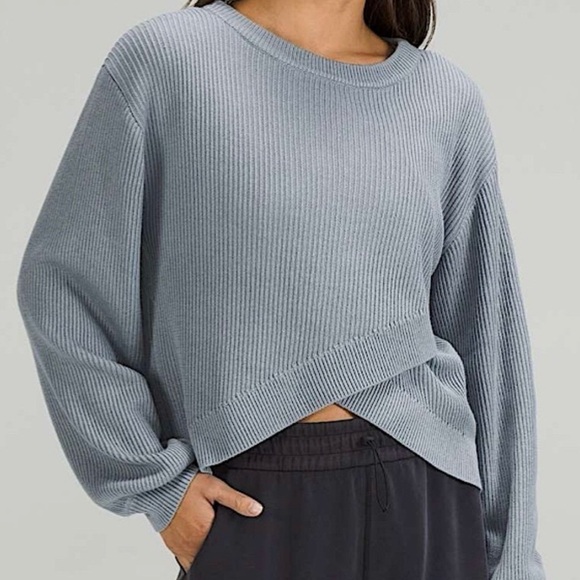 Lululemon Reversible Crossover Sweater - Picture 1 of 7